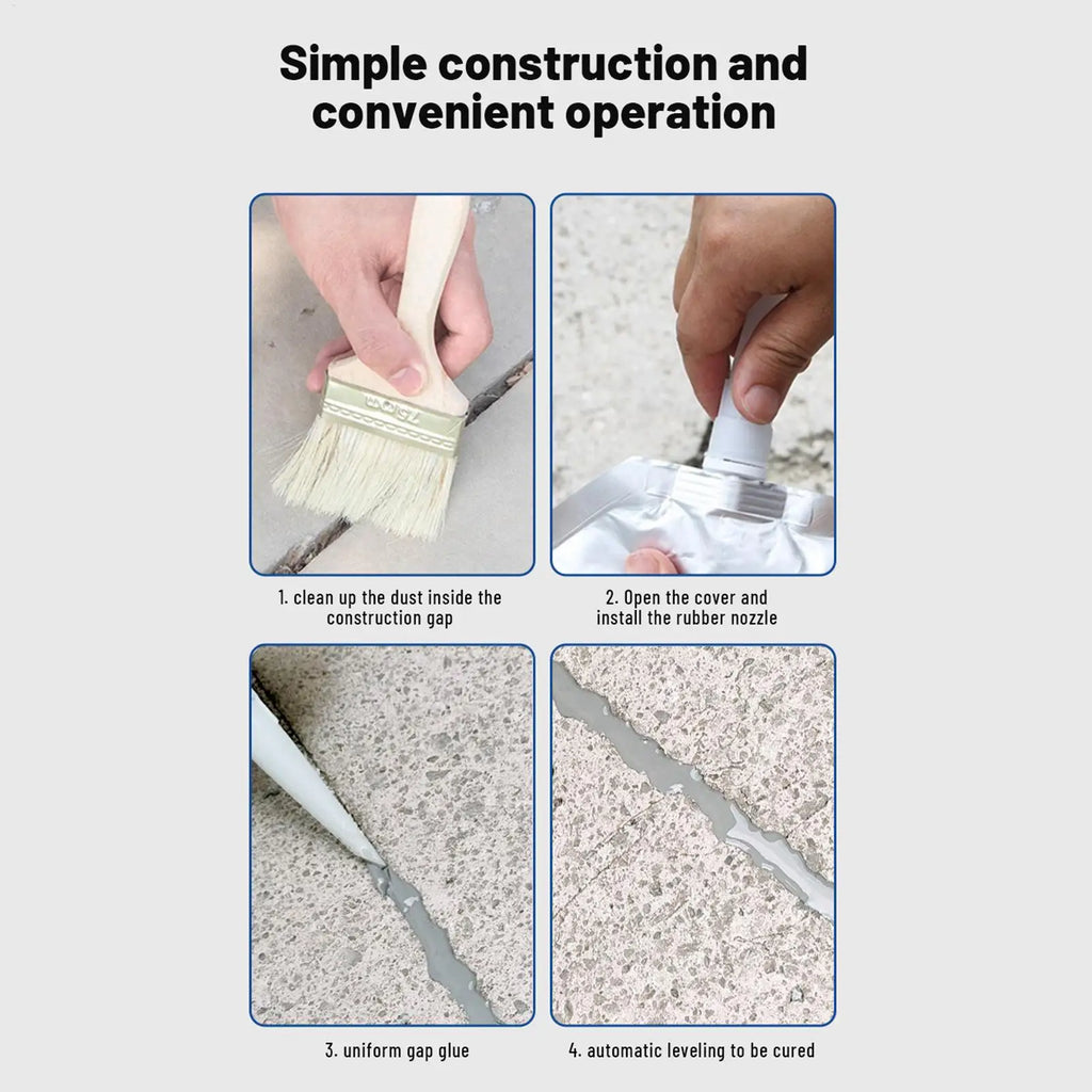 Concrete Sealant 500ml – Waterproof Crack Filler & Bonding Agent Concrete Sealant Axl