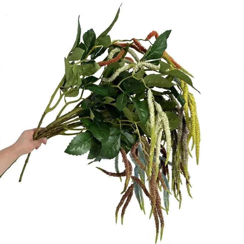 Amaranth Artificial Flower Stems – Fake Greenery for Weddings Artificial Flower Stems Axl