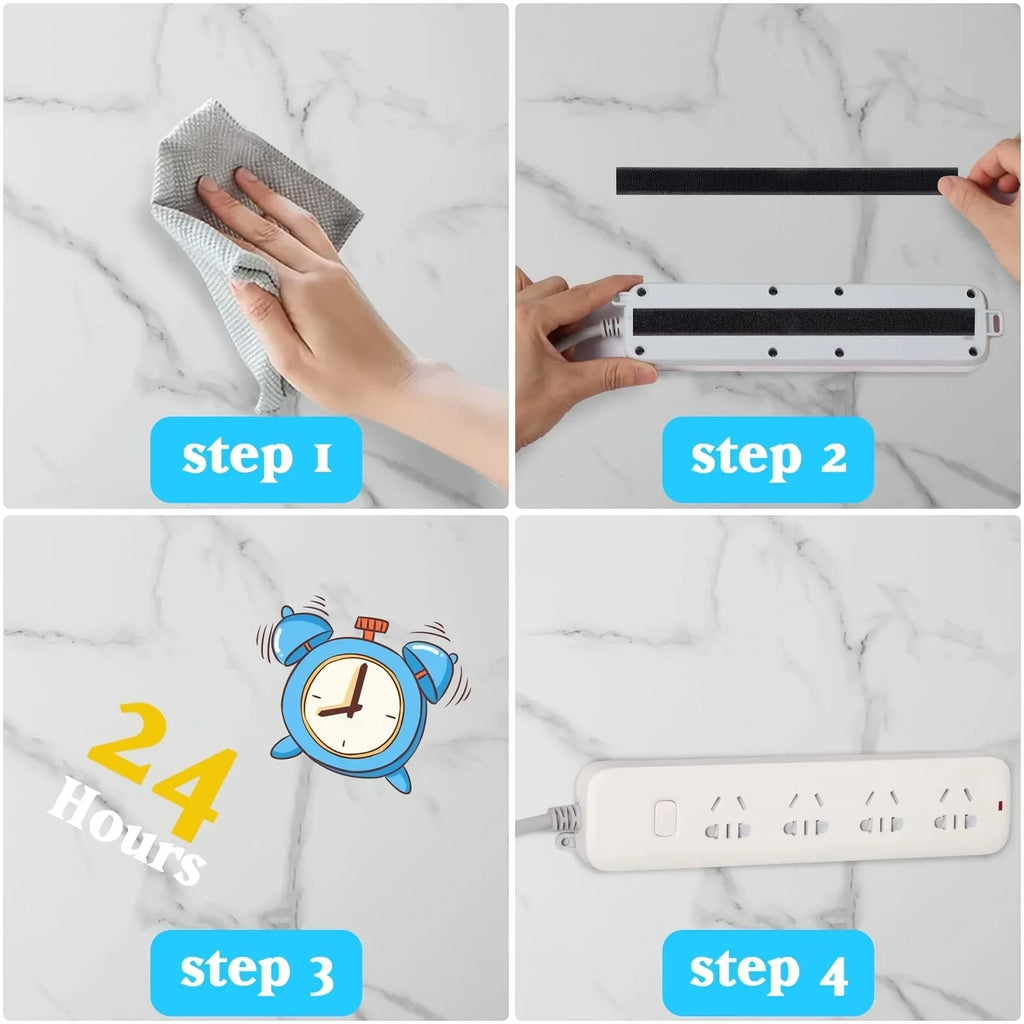 Self-Adhesive Hook & Loop Fabric Double-Sided Tape | DIY Hook & Loop Tape Axl