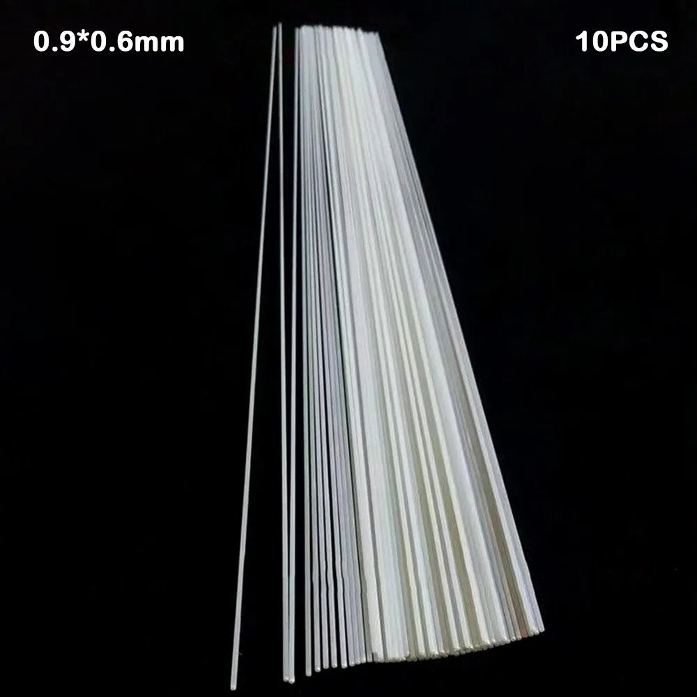 10pcs Glass Fiber Cone Sticks – DIY Fishing Float Tail 28cm Fishing Float Material Axl 0.9-0.6mm