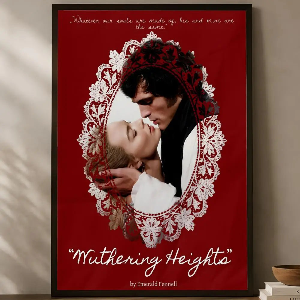 Wuthering Heights Wall Poster – Self-Stick HD PVC Wall Art Wall Art Poster Axl White15 15X20cmNoframe