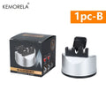 KEMORELA 3-in-1 V-Edge Knife Sharpener with Suction Cup Base Knife Sharpener Axl B