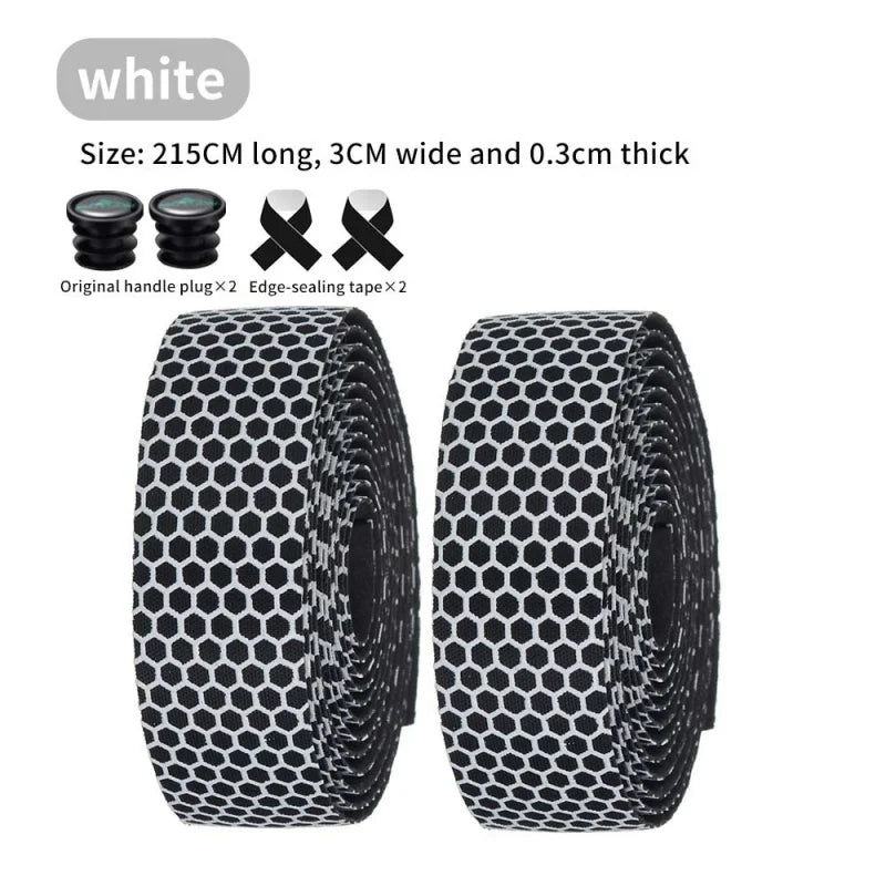 Silicone Road Bike Handlebar Tape – Honeycomb Non-Slip Wrap Handlebar Tape Axl