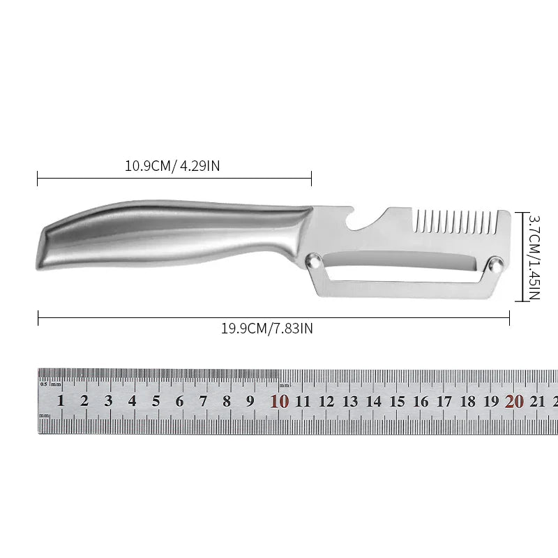 Stainless Steel Vegetable Peeler – Non-Slip Multi-Use Kitchen Tool Vegetable Peeler Axl