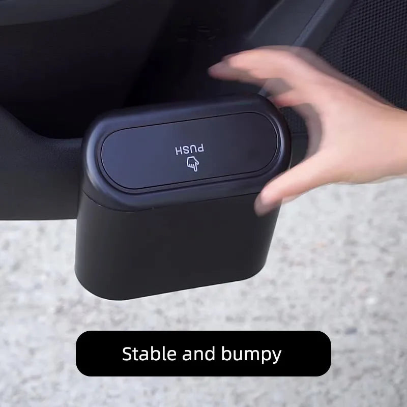 Car Trash Can – Hanging Seat Back Storage Box & Trash Bag Car Trash Can Axl