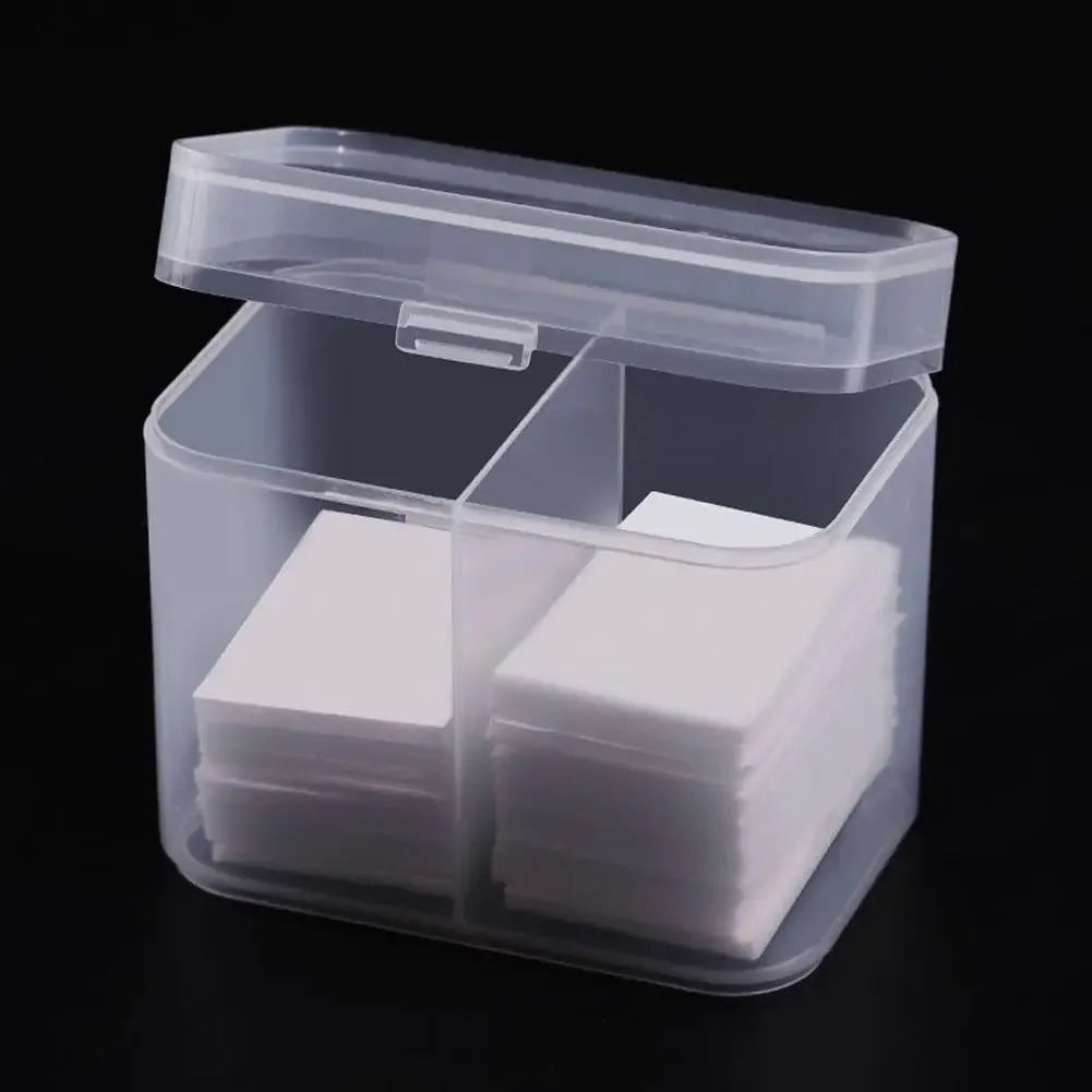 Nail Art & Makeup Pad Storage Box | Cotton Pad Organizer Makeup Storage Box Axl