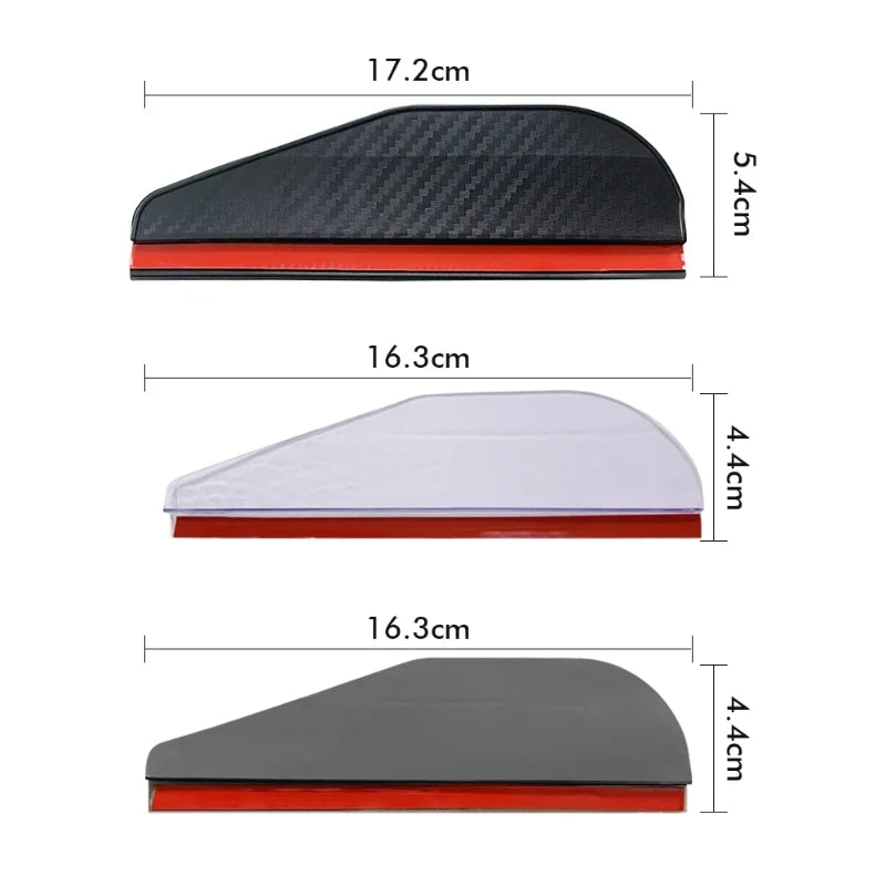 Car Rearview Mirror Rain Guard Sun Visor Cover 2PCS Mirror Rain Visor Axl