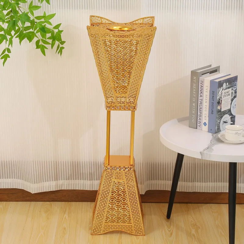 Luxury Gold Metal Incense Burner – Elegant Decorative Censer Incense Burner Axl