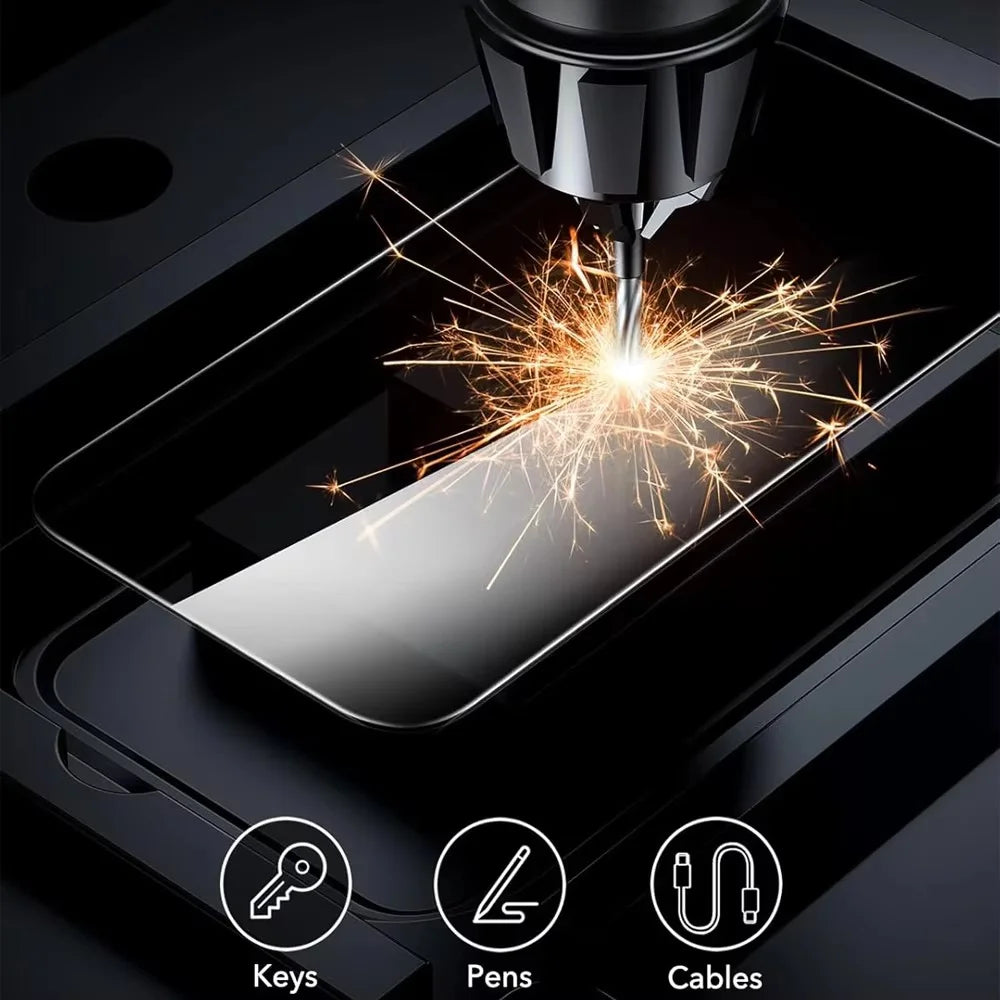 3-Pack Privacy Screen Protector iPhone 12/12 Pro – 9H Glass Privacy Screen Protector Axl