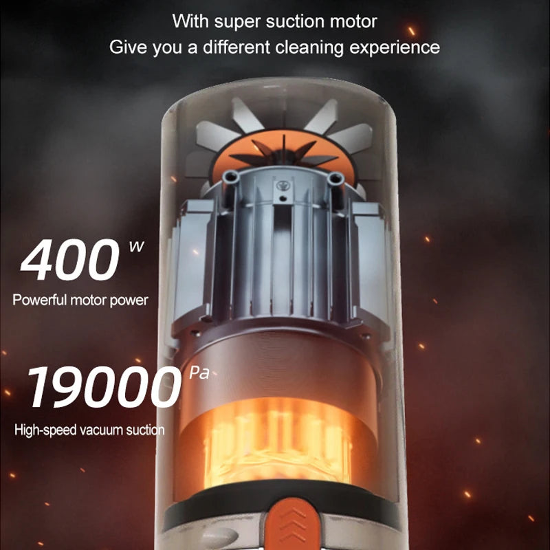 BALASHOV 440W Handheld Wet & Dry Vacuum – 20Kpa HEPA Filter Handheld Vacuum Cleaner Axl