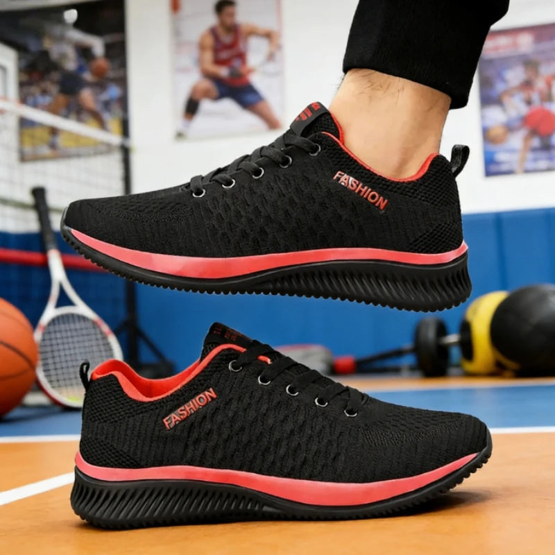 Men's Lightweight Mesh Breathable Running Sneakers Athletic Sneakers Axl