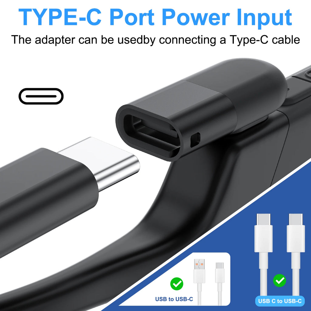 Magnetic USB-C Charger Adapter for Shokz AS800 S803 S810 AS700 Earphone Charging Adapter Axl