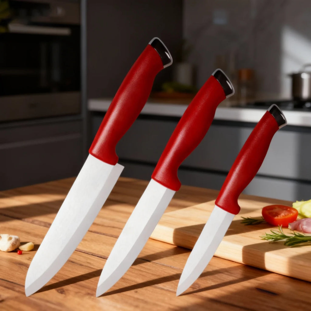 Ceramic Paring Knife – Sharp 15.5cm Fruit & Kitchen Knife Ceramic Kitchen Knife Axl