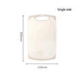 PLYS Double-Sided Cutting Board – Stainless Steel & Wheat Straw Cutting Board Axl Single side