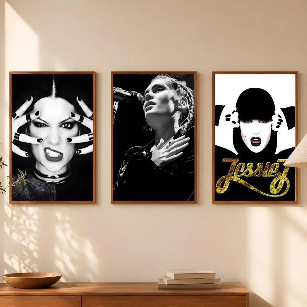 Jessie J HD Wall Art Poster – Self-Stick Waterproof Decor Wall Art Poster Axl