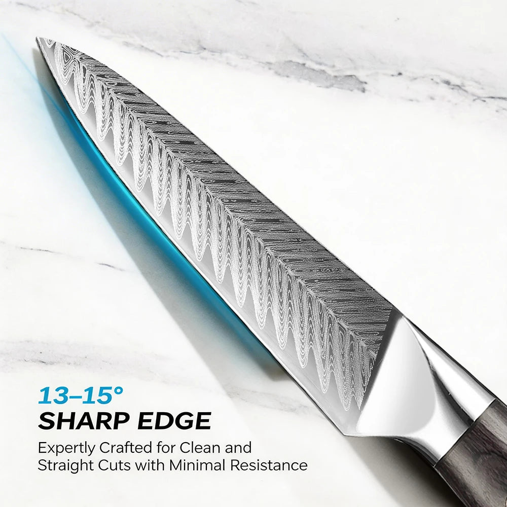 XITUO 3.5" Paring Knife – Sharp 5Cr15Mov Steel Fruit Knife Paring Knife Axl