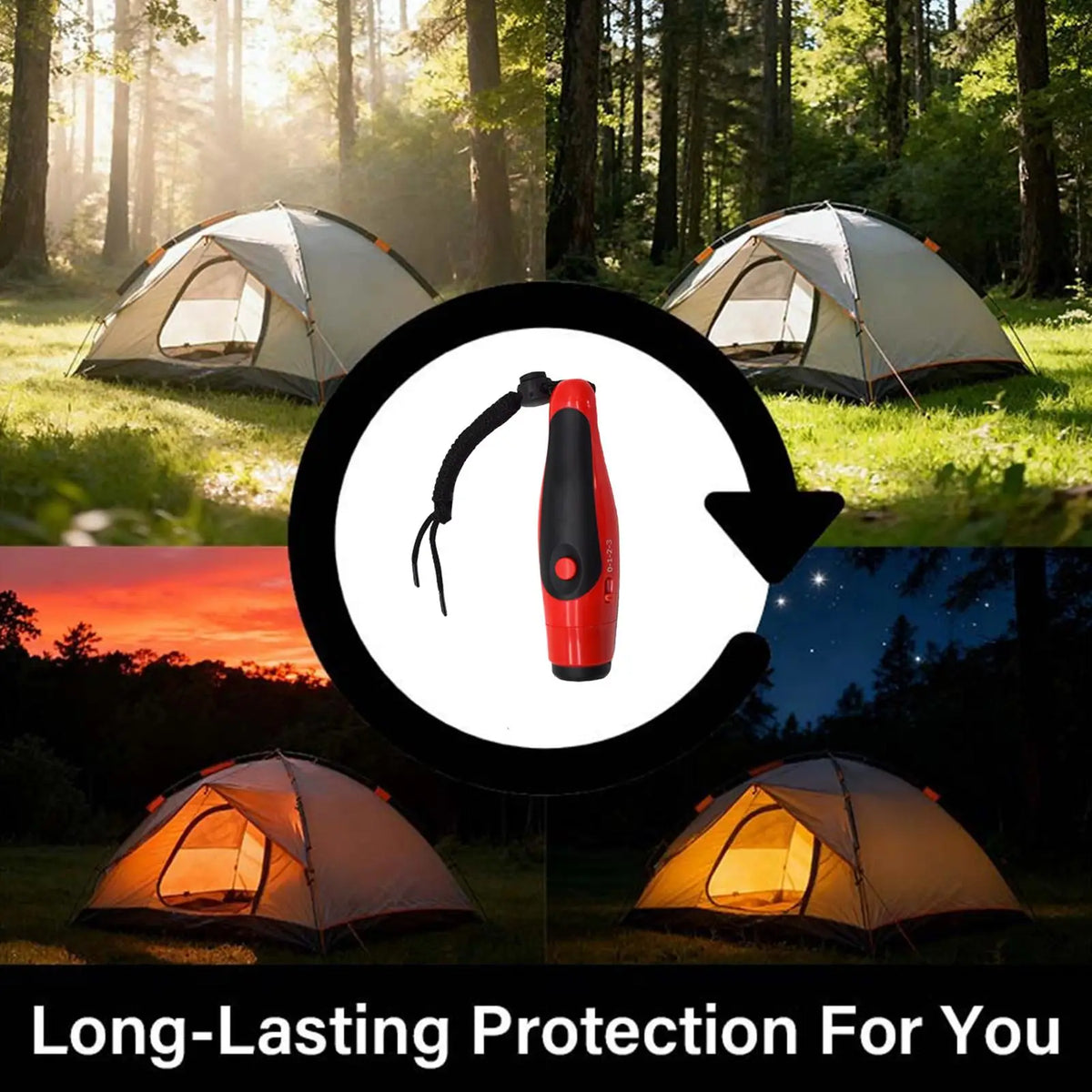 125dB Safety Air Horn – Loud Emergency Horn for Hiking & Outdoors Safety Air Horn Axl