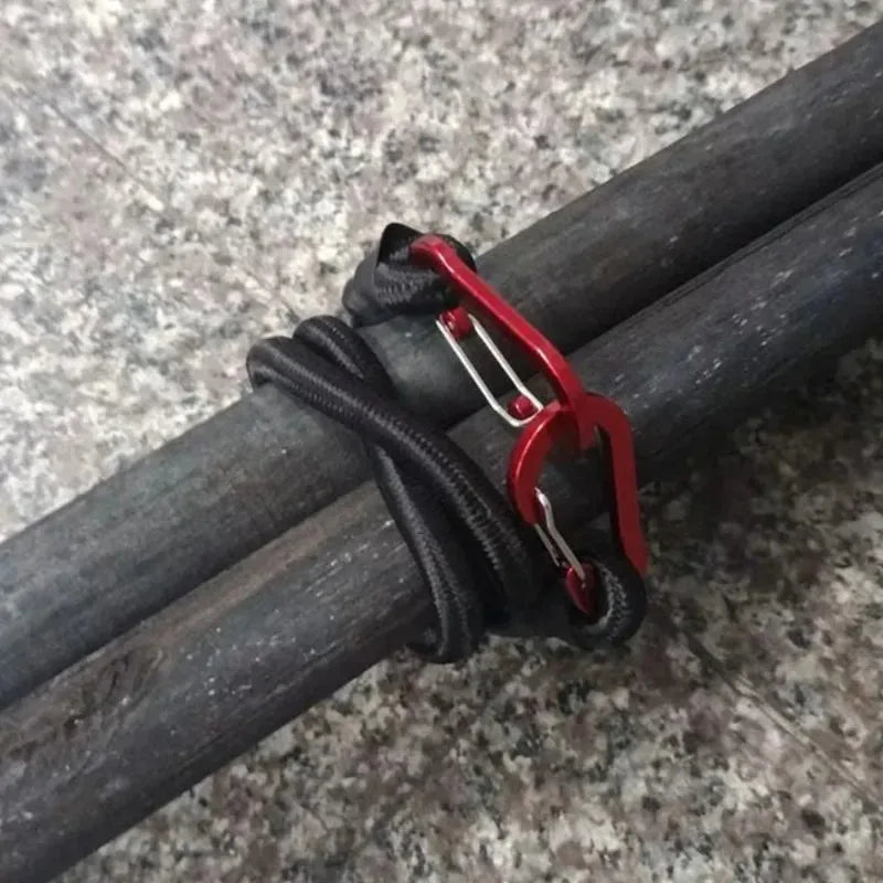 8mm Bungee Cord Tie-Down Straps with Hooks | 60/90/120cm Bungee Tie-Down Cord Axl
