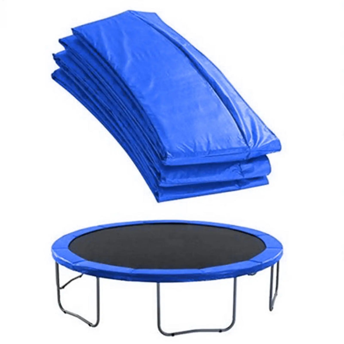 Round Trampoline Replacement Pad 8ft 10ft – Waterproof Cover Trampoline Spring Cover Axl