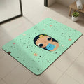 Diatomite Bath Mat – Quick Dry, Non-Slip & Absorbent Floor Mat Bath Mat Axl White4 50x80cm