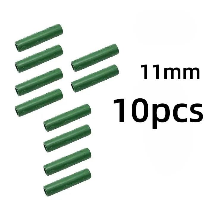 10-Pack 11mm Plastic Plant Support Connectors | Garden Frame Plant Support Connectors Axl 11mm-connecting pipe