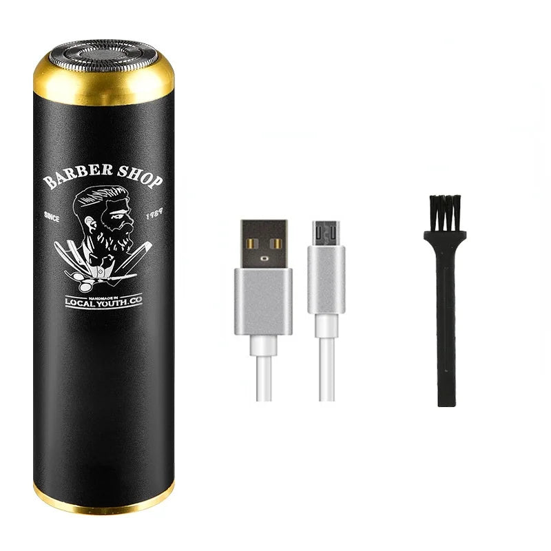 BALASHOV Mini Portable Electric Rotary Shaver – USB Rechargeable Electric Shaver Axl