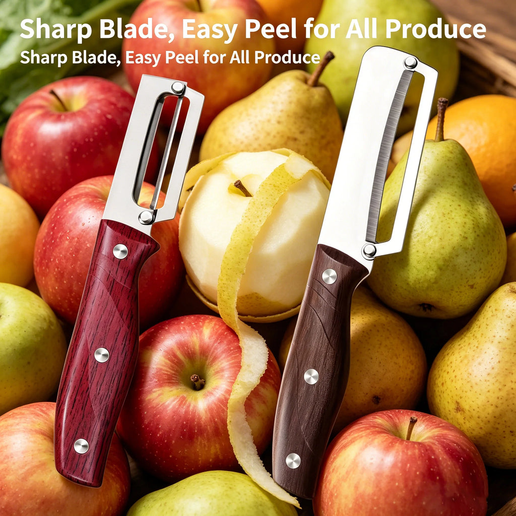 Sugarcane Peeler & Multi-Use Stainless Steel Scraper Knife Kitchen Peeler Knife Axl