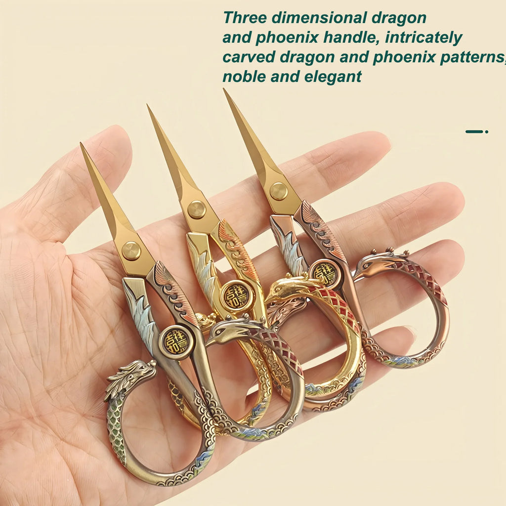 Vintage Embroidery Scissors – Stainless Steel Thread Cutter Embroidery Scissors Axl
