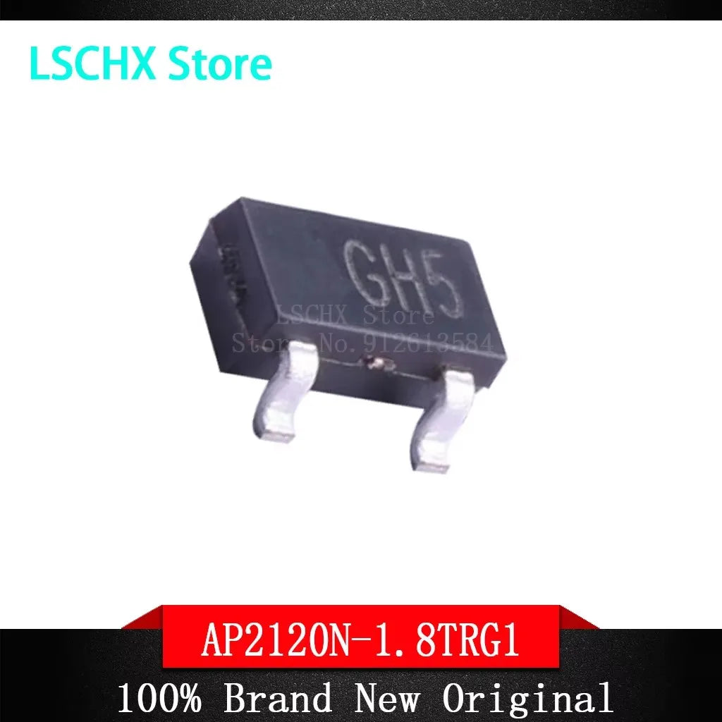 20pcs AP2120N SOT-23 LDO Voltage Regulator ICs – Multi-Voltage Voltage Regulator IC Axl