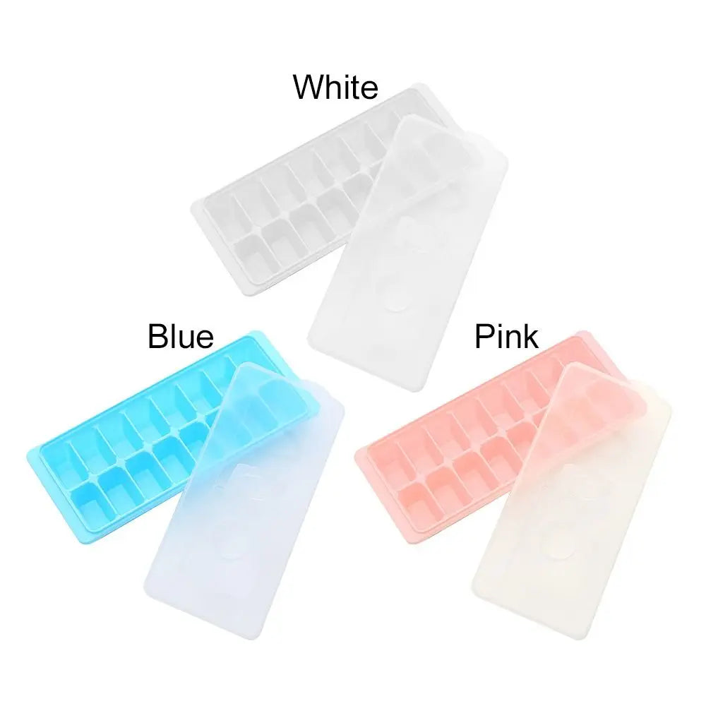 16-Cube Stackable Ice Cube Tray with Lid – Reusable & Easy Fill Ice Cube Tray Axl