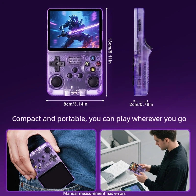 R36S Retro Handheld Game Console – 3.5" IPS ARKOS System Handheld Game Console Axl