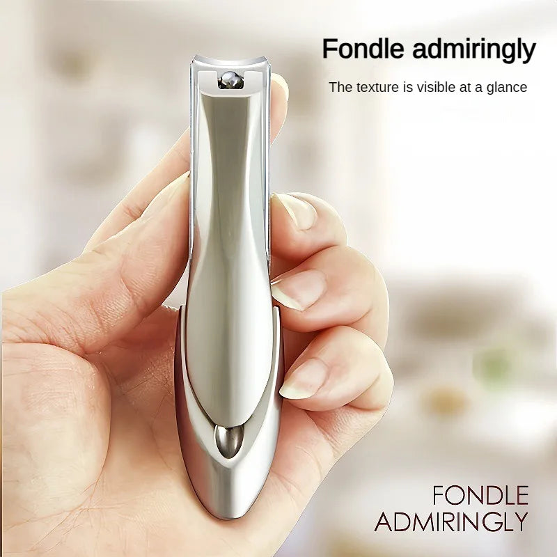 Stainless Steel Anti-Splash Nail Clipper – Fingernail & Toenail Trimmer Nail Clipper Axl