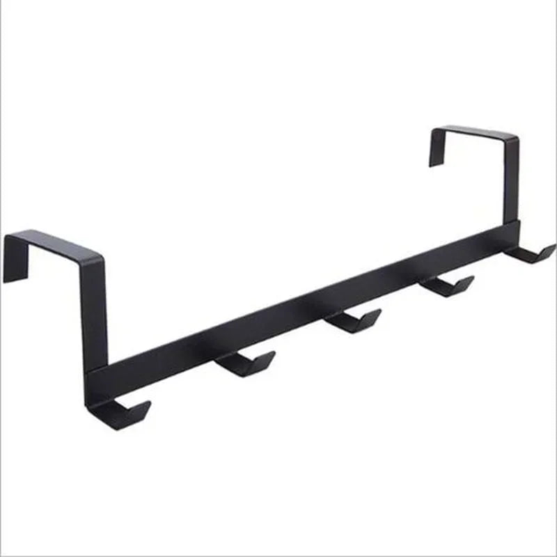Over-Door Wrought Iron Hook – No-Drill Storage Rack Over-Door Hook Axl
