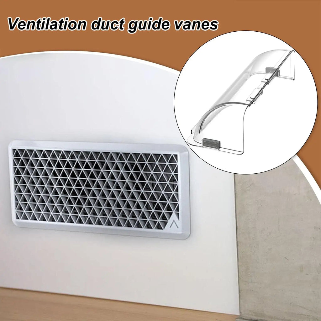 Magnetic Floor Vent Deflector – Double-Layer Air Diverter Air Vent Deflector Axl