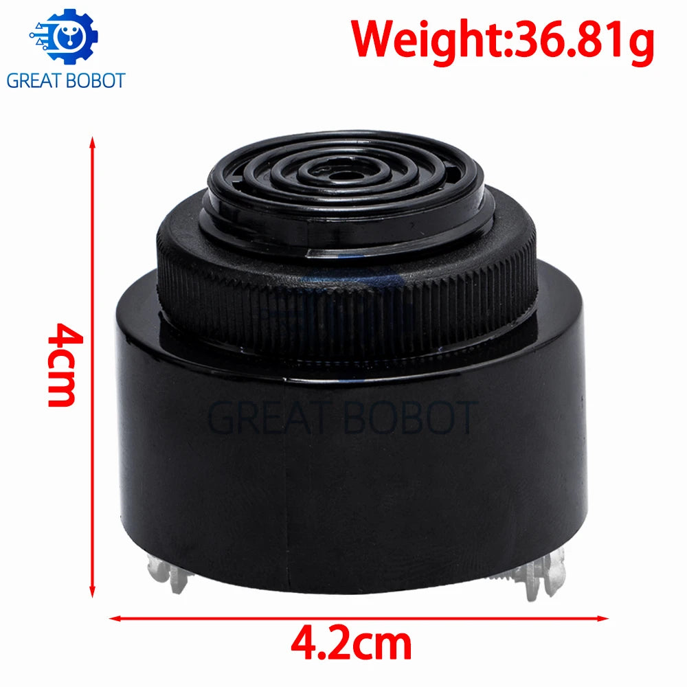 SFM380 Active Piezoelectric Buzzer 12V/24V DC Car Speaker Piezoelectric Buzzer Axl