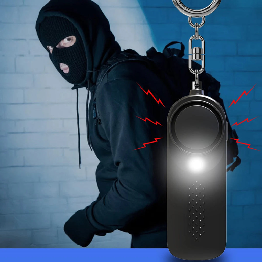 130dB Personal Safety Alarm Keychain with Strobe Light Personal Safety Alarm Axl