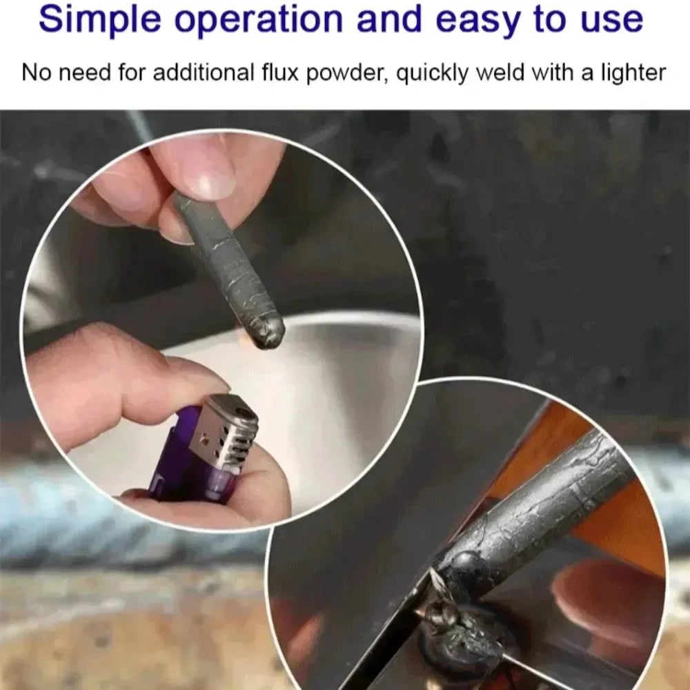 Low Temp Welding Rods – Aluminum, Copper & Iron Solder Kit Welding Rods Kit Axl