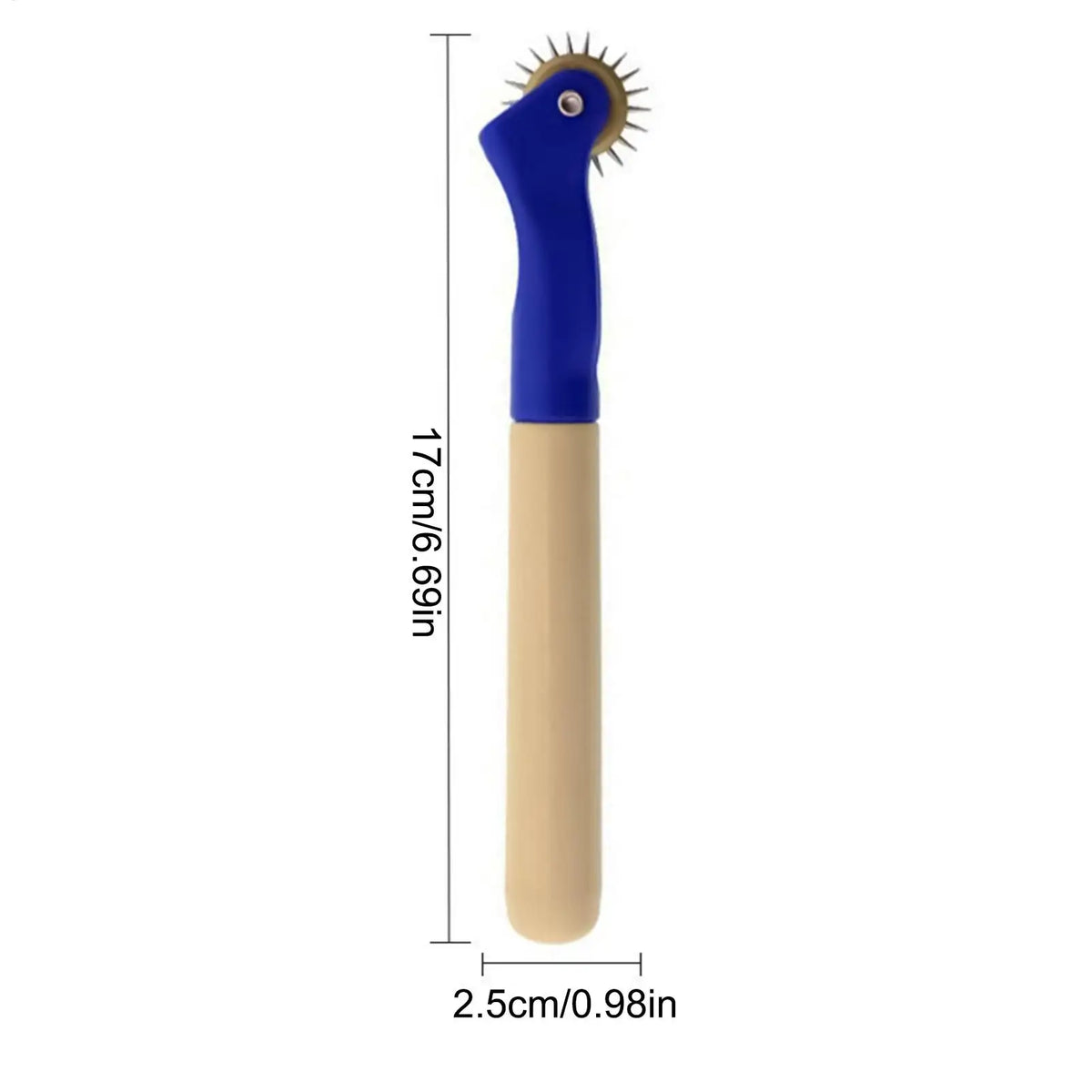 Tracing Wheel with Wood Handle – Serrated Pattern Tracer Tool Sewing Tracing Tool Axl