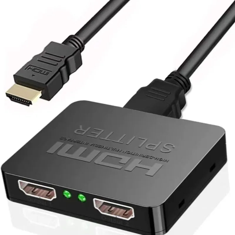 4K HDMI Splitter 1 in 4 Out Hub – PS4, TV, Laptop & Projector HDMI Splitter Hub Axl 1 in 2 out-1pcs