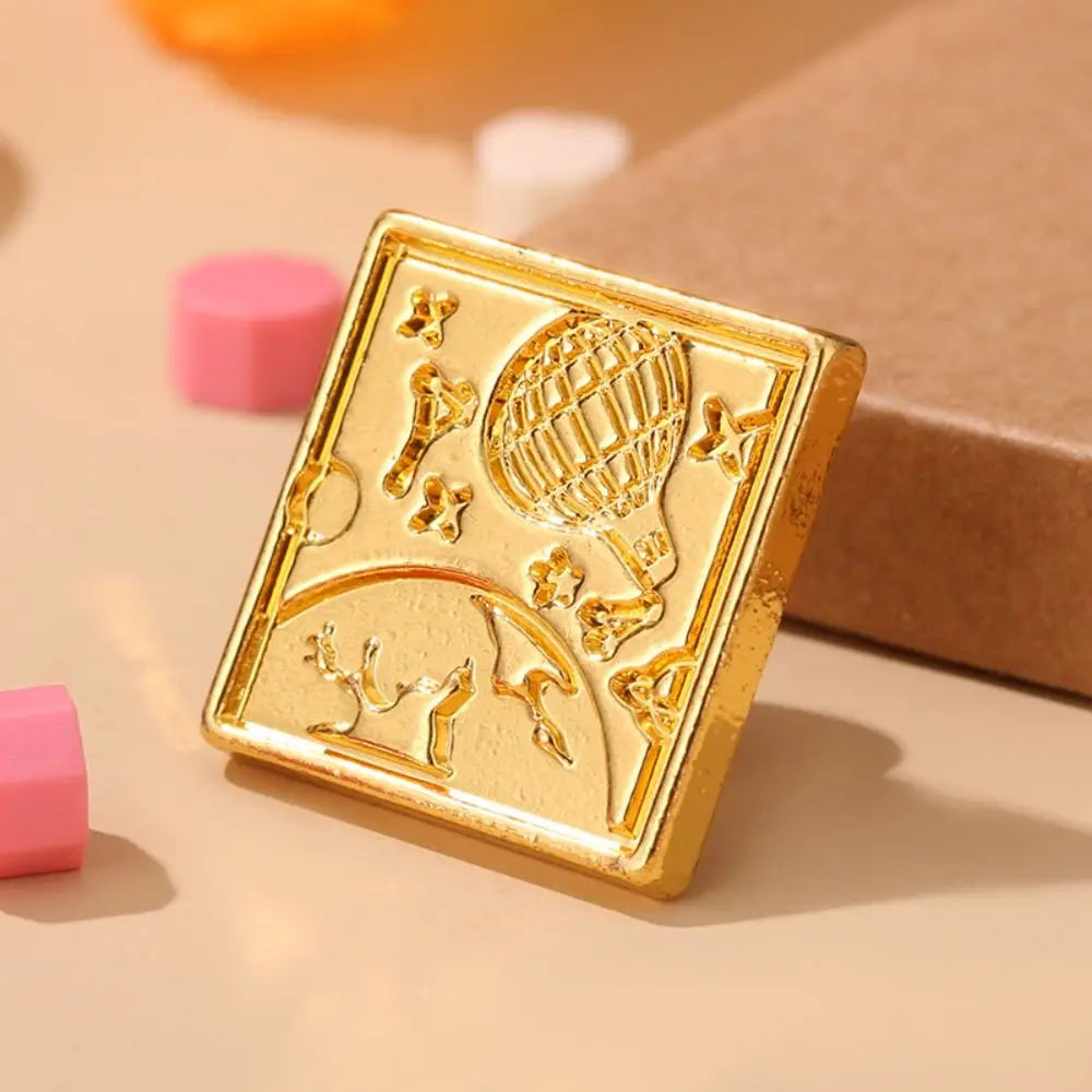 Sealing Wax Stamp Head – Rose, Snowflake, Butterfly & Leaf Wax Seal Stamp Axl style F