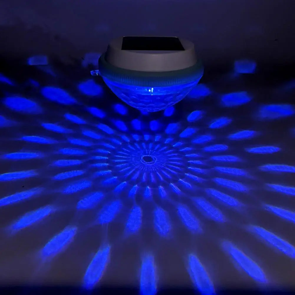 Solar Floating Pool Lights – Color Changing Flower Projection Solar Pool Light Axl
