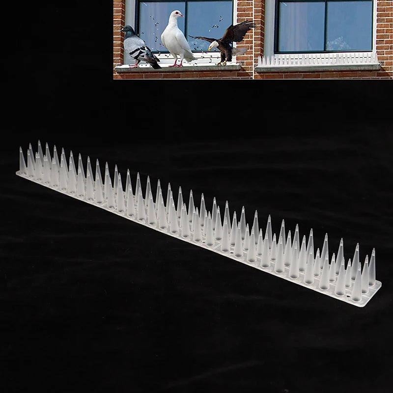 Transparent Plastic Bird Repellent Spikes | Garden Fence Deterrent Bird Deterrent Spikes Axl Default Title