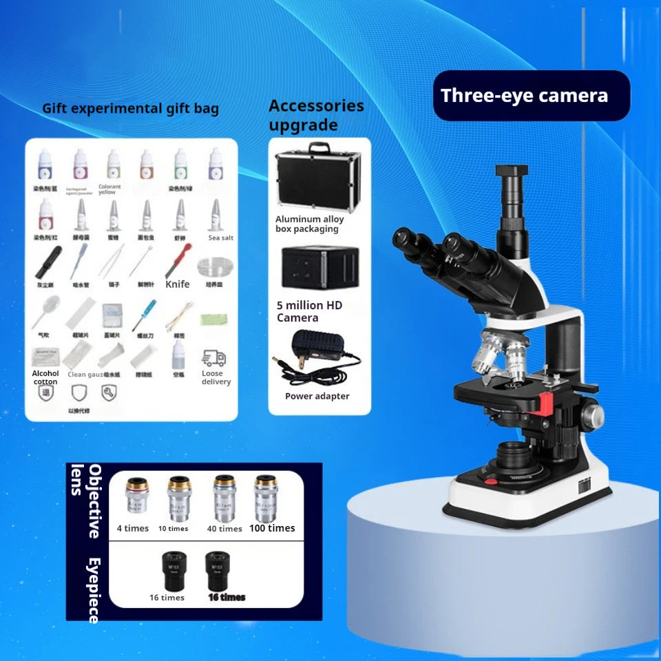 Electronic Binocular Biological Microscope – Teaching & Research Binocular Microscope Axl Trinocular