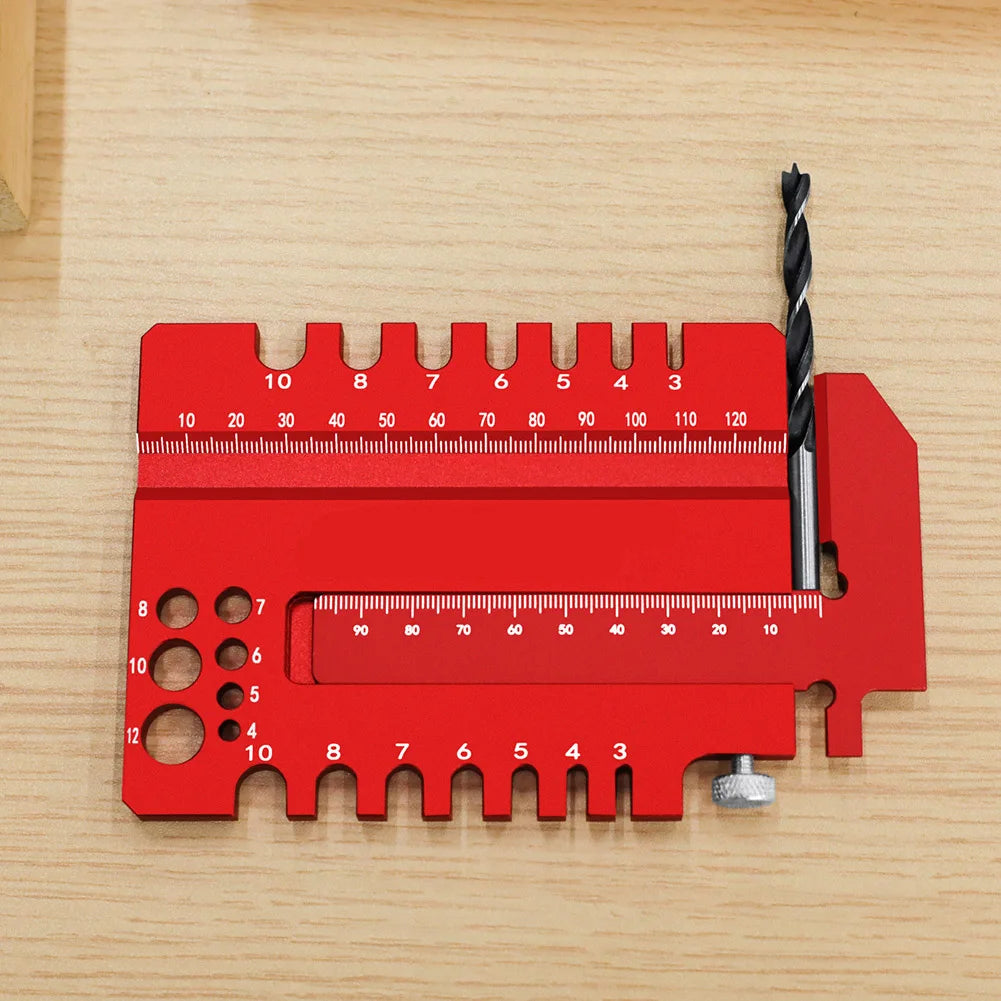 2-in-1 Woodworking Tenon Gauge & Caliper | Table Saw Jig Woodworking Measuring Jig Axl