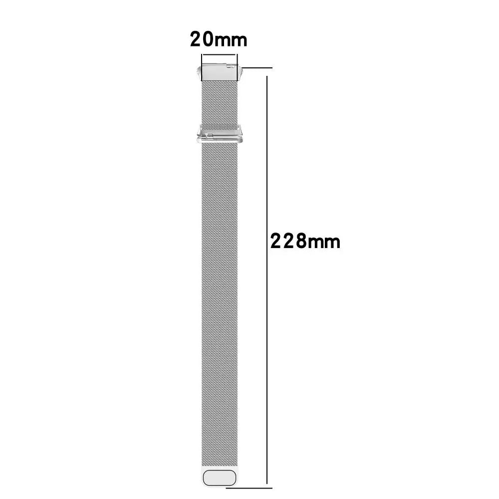 Milanese Stainless Steel Watch Band for Redmi Watch 3 Active Watch Band Axl