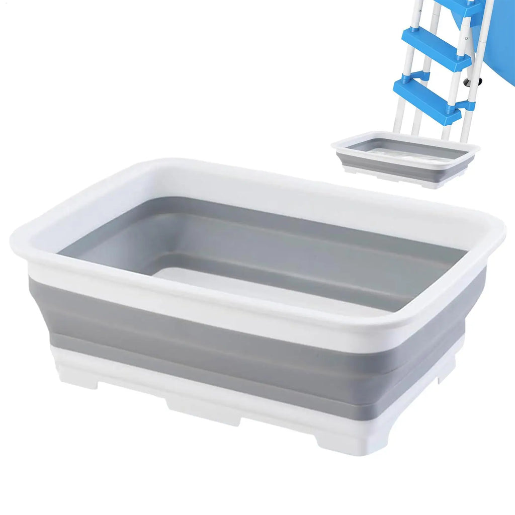 Foldable Foot Bath Basin – Collapsible Soak Tub for Pool & Travel Foldable Foot Bath Axl