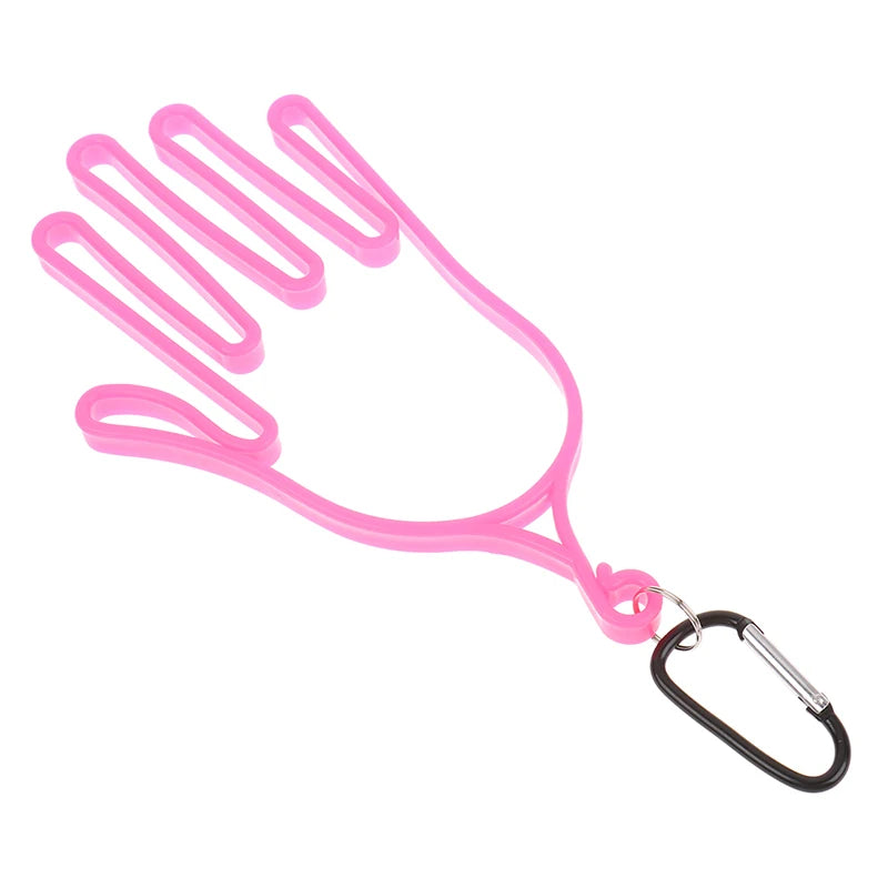 Golf Glove Holder & Stretcher with Carabiner Clip Golf Glove Holder Axl Pink