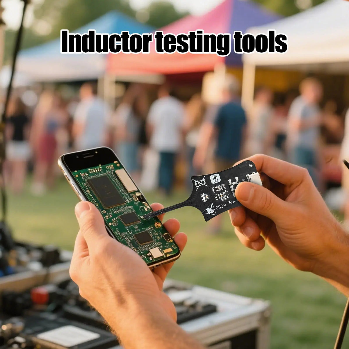 PCB Inductor Tester – Electromagnetic Coil Fault Detection Tool Circuit Board Tester Axl