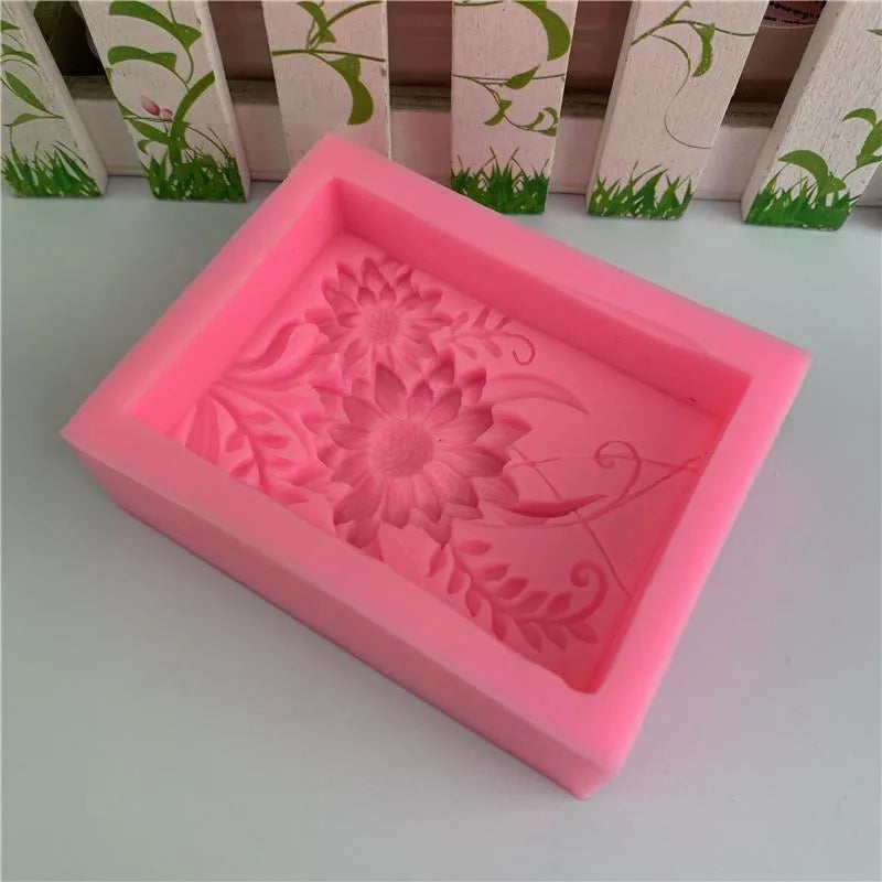 3D Rose Chrysanthemum Silicone Mold – Soap, Resin & Baking Silicone Craft Mold Axl