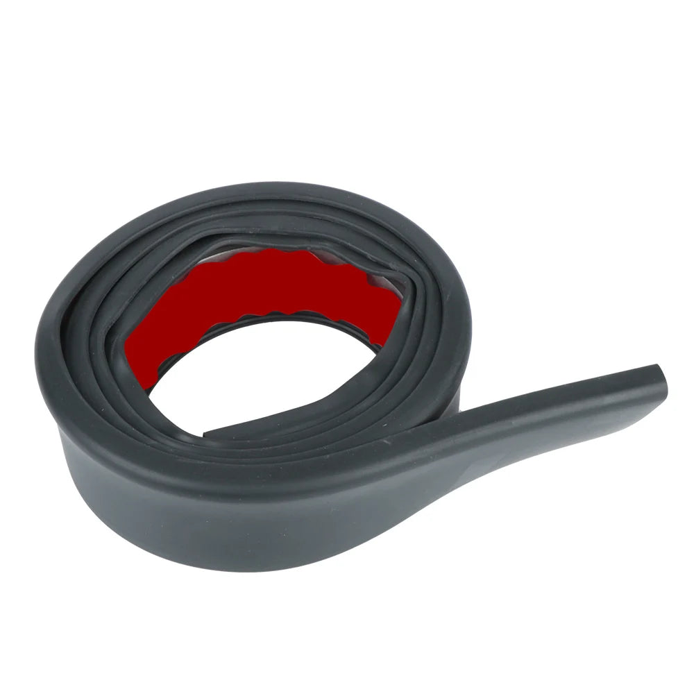 PVC Car Wheel Arch Fender Guard Strip 1.5M Anti-Scratch Car Fender Guard Strip Axl black type
